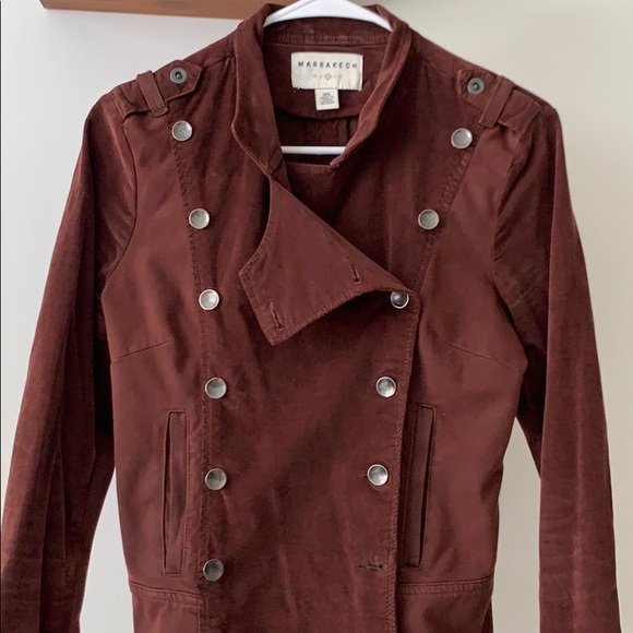 Anthropologie Marrakech Military Jacket - Picture 2 of 5